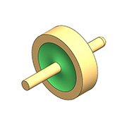 Trở kháng đặc tính 50Ω - đầu tròn phẳng lõi đơn